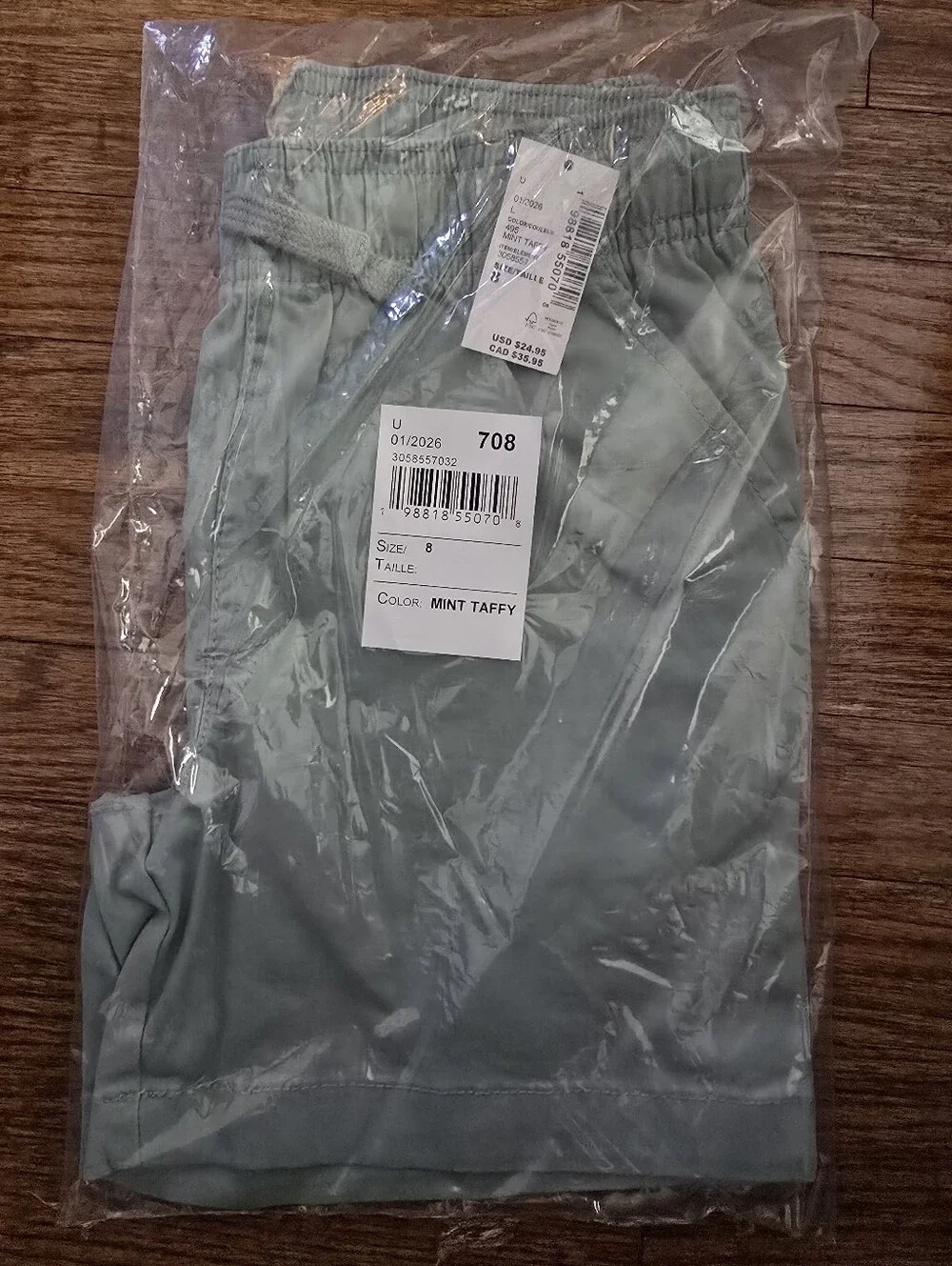 NWT Children's Place Mint Green Boys Size 8 Shorts